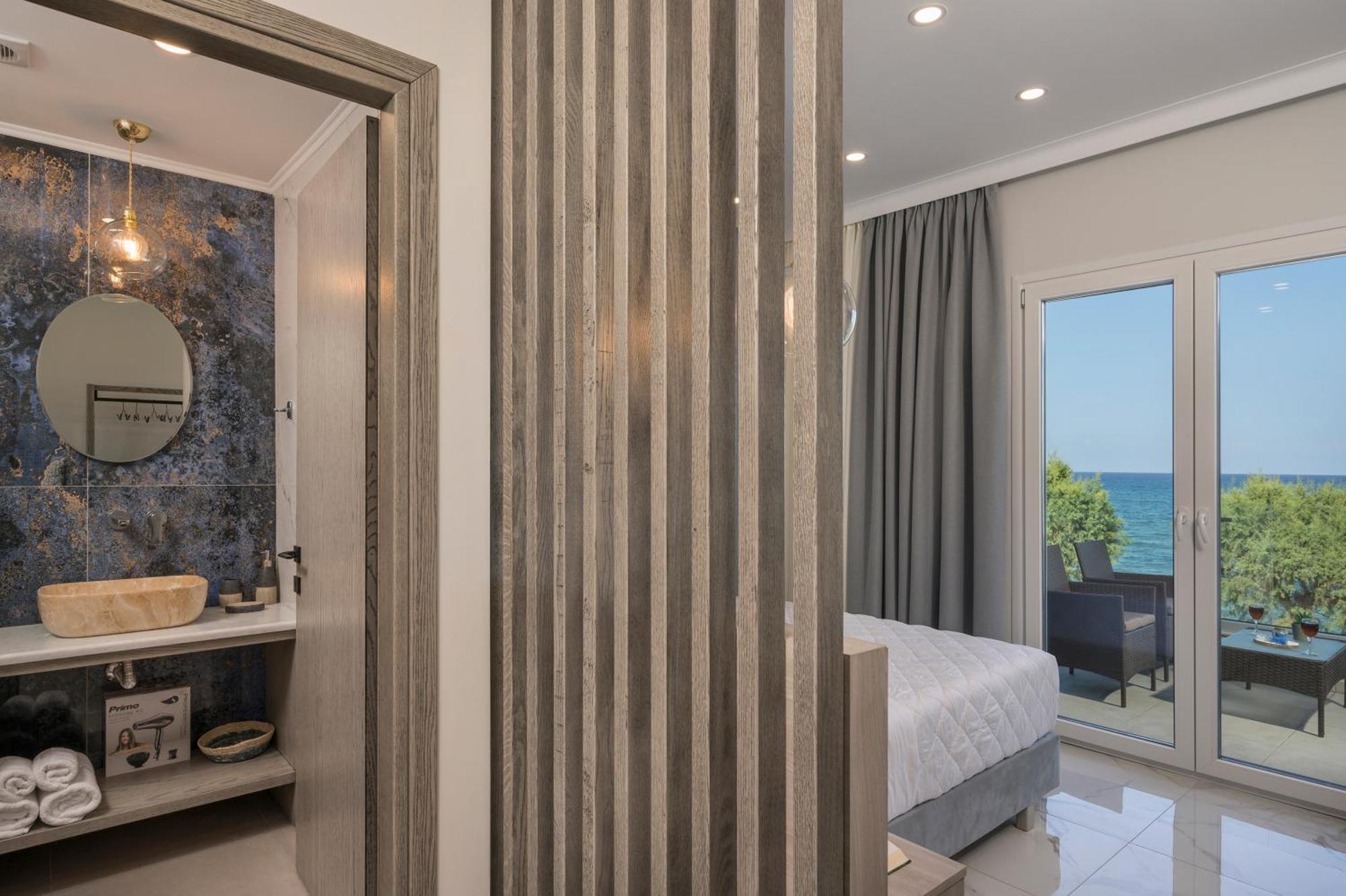 Alexia Seaview Apartments Kíssamos Eksteriør billede